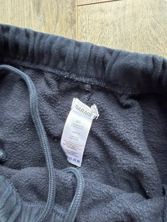 Garage Navy Drawstring Sweatpants - Picture 4 of 6